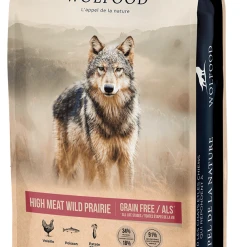 Croquettes Wolfood Chien High Meat Wild Prairie