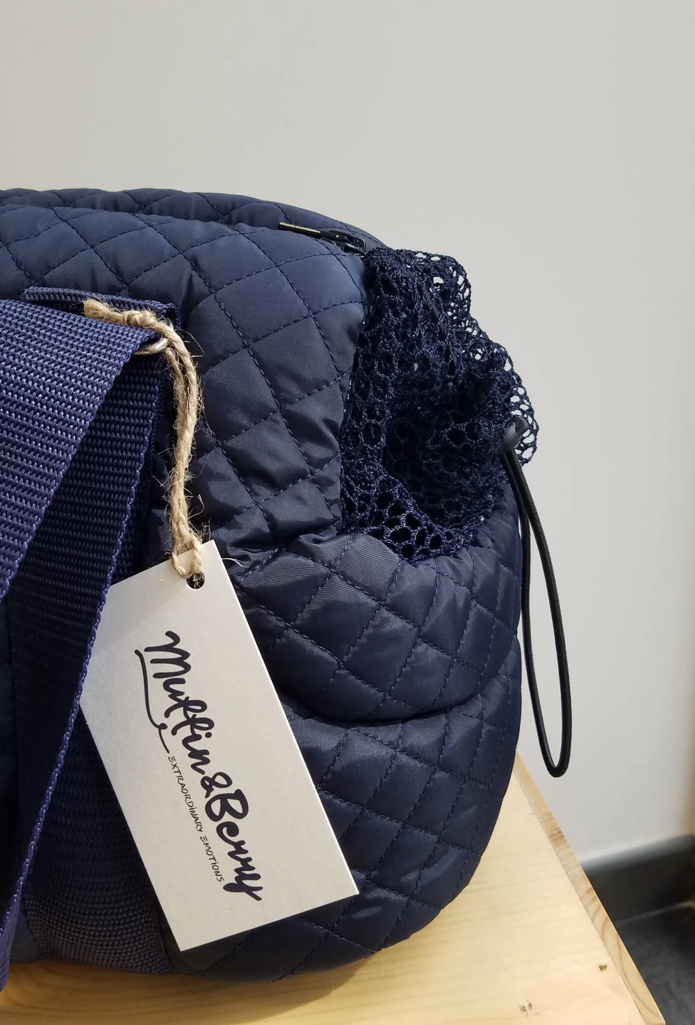 Muffin & Berry Sac De Transport Pour Chien Benjamin (filet) 1 Muffin & Berry Sac De Transport Pour Chien Benjamin (filet)