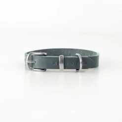 Molly And Stitch Collier Pour Chien En Cuir Souple The Classic 21 Molly And Stitch Collier Pour Chien En Cuir Souple The Classic -dog food shop 2 silver 1