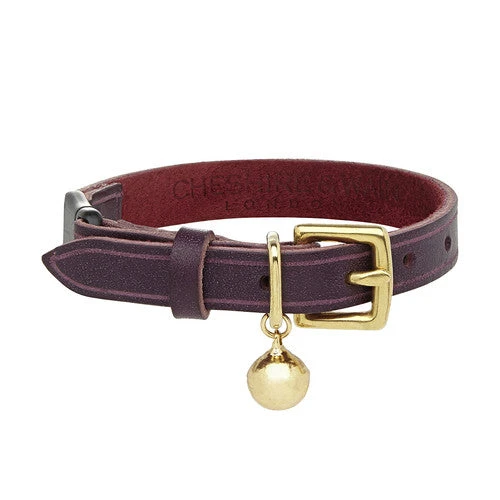 Cheshire & Wain Collier Pour Chat En Cuir Bernie 1 Cheshire & Wain Collier Pour Chat En Cuir Bernie