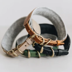 Alternative view of Band&roll Collier Pour Chien Pine En Cuir Et Laine