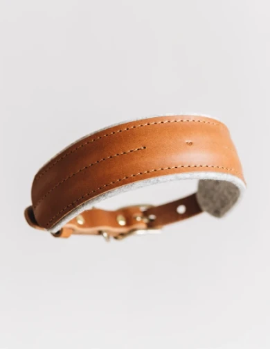 Band&roll Collier Pour Chien Pine En Cuir Et Laine 12 Band&roll Collier Pour Chien Pine En Cuir Et Laine – Image 12