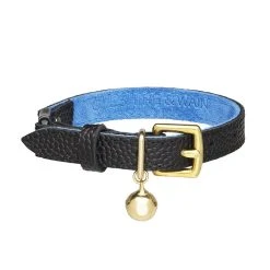 Alternative view of Cheshire & Wain Collier Pour Chat En Cuir Beluga Caviar