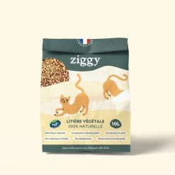 Ziggy Litière Végétale Pour Chat Naturelle