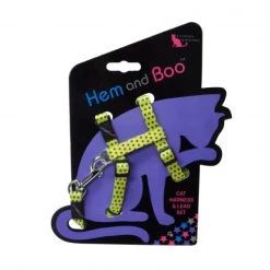 Hemmo And Co Harnais Et Laisse à Pois Pour Chat