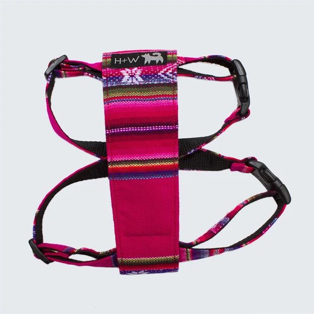 Hiro + Wolf Harnais Pour Chien Inca Pink 2 Hiro + Wolf Harnais Pour Chien Inca Pink – Image 2