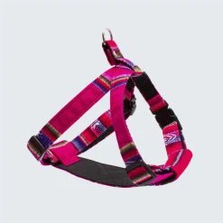 Hiro + Wolf Harnais Pour Chien Inca Pink