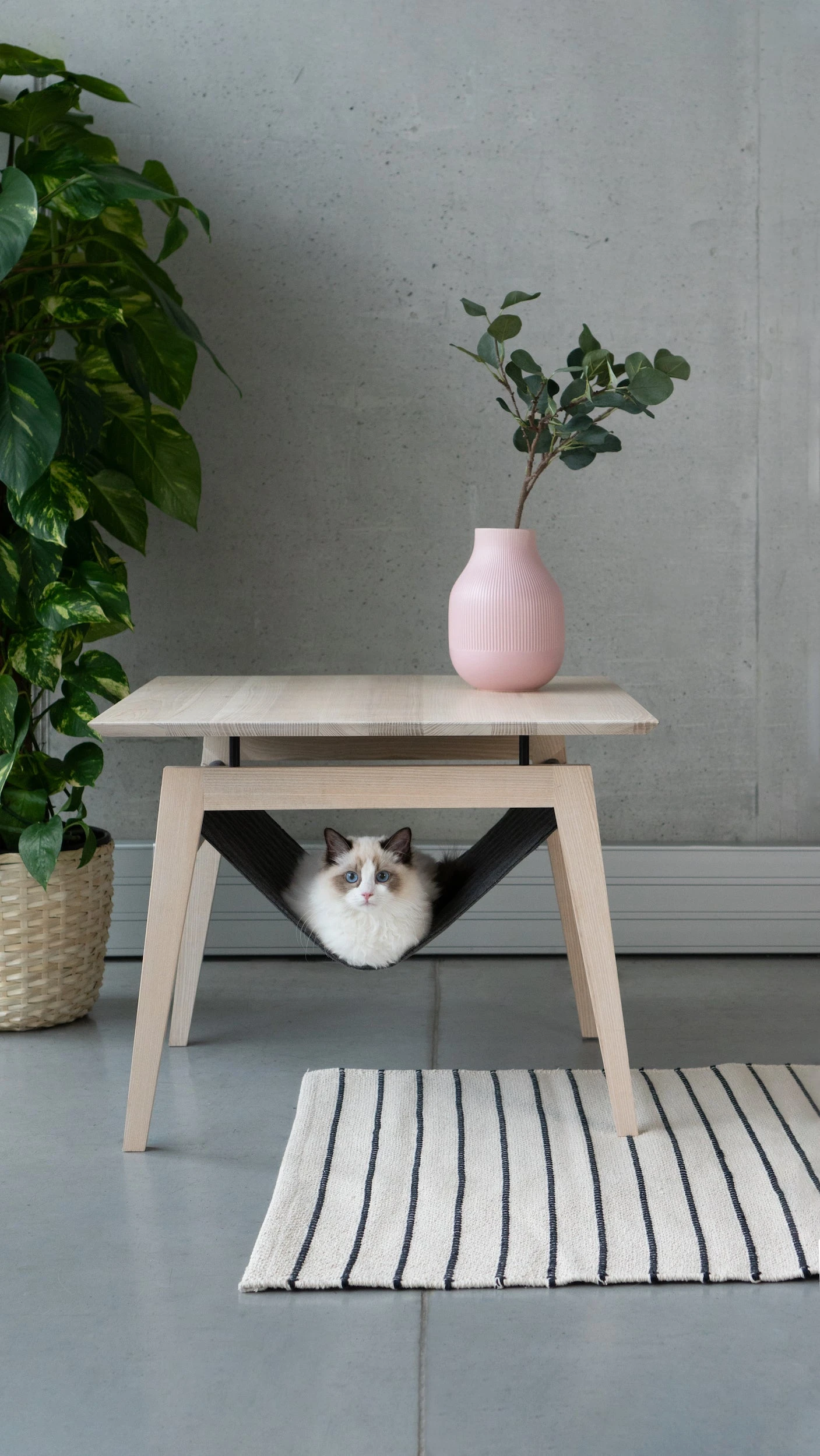 Labbvenn Hamac Pour Chat - Table Basse Kikko 3 Labbvenn Hamac Pour Chat - Table Basse Kikko – Image 3