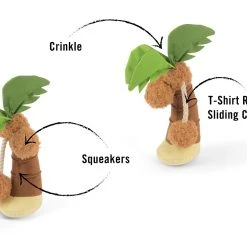 PLAY Peluche Pour Chien Palmier 4 PLAY Peluche Pour Chien Palmier -dog food shop P.L.A.Y.TropicalParadise PuppyPalm InfoLowRes