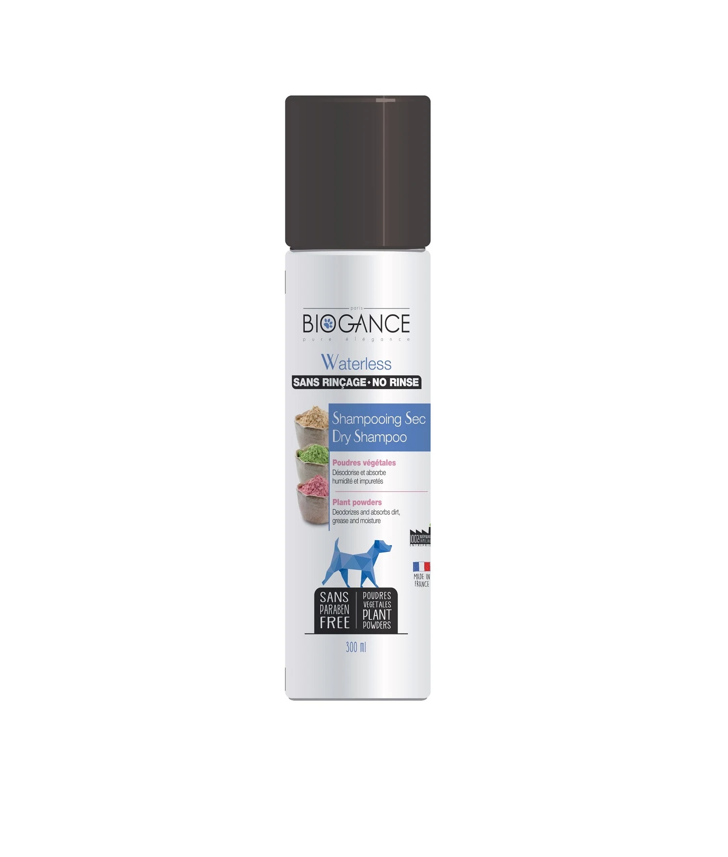BIOGANCE Shampoing Sec Pour Chien 150 Ml 1 BIOGANCE Shampoing Sec Pour Chien 150 Ml