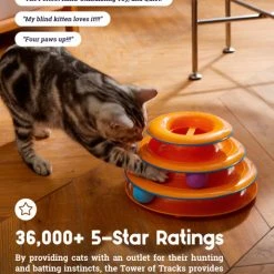 Nina Ottosson Jouet D’occupation Pour Chat Tower Of Tracks 3 Nina Ottosson Jouet D’occupation Pour Chat Tower Of Tracks -dog food shop a22wvft7jk4l5b7cuxgz