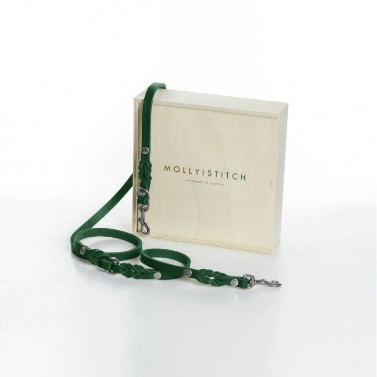 Molly And Stitch Laisse En Cuir Pour Chien Souple Réglable (2x) 2 Molly And Stitch Laisse En Cuir Pour Chien Souple Réglable (2x) – Image 2