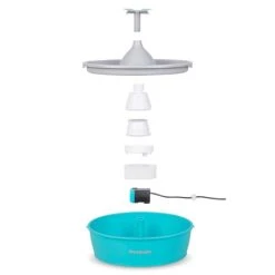 PetSafe Fontaine à Eau Butterfly Drinkwell 8 PetSafe Fontaine à Eau Butterfly Drinkwell -dog food shop butterfly pet fountain pd exploded 1 1