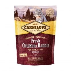 Croquettes Carnilove Chat Poulet Lapin