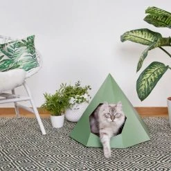 Alternative view of Design For Pussies Tipi Pour Chat Design En Carton Recyclé (3 Couleurs)
