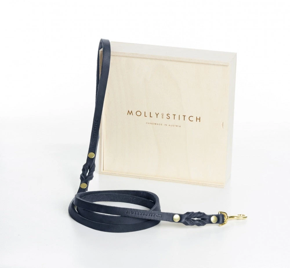 Molly And Stitch Laisse Pour Chien En Cuir Souple Simple (8 Couleurs) 14 Molly And Stitch Laisse Pour Chien En Cuir Souple Simple (8 Couleurs) – Image 14