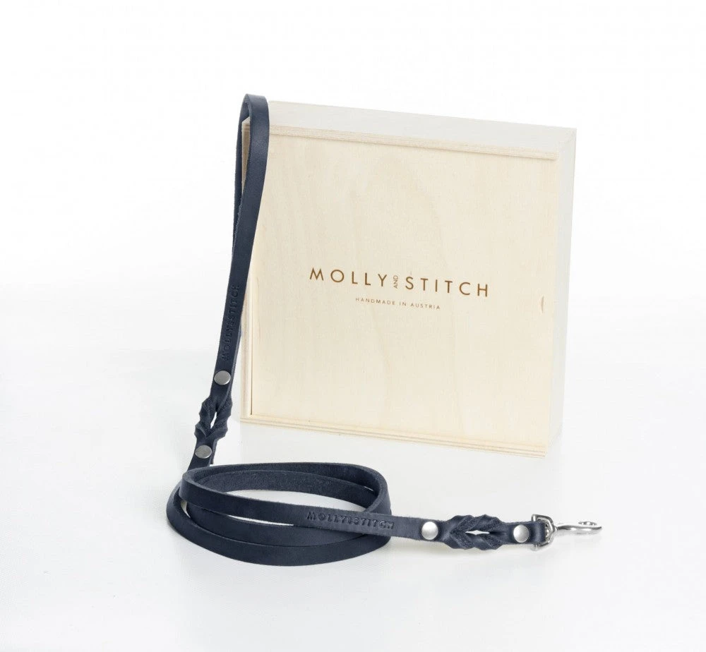 Molly And Stitch Laisse Pour Chien En Cuir Souple Simple (8 Couleurs) 13 Molly And Stitch Laisse Pour Chien En Cuir Souple Simple (8 Couleurs) – Image 13