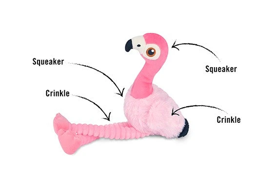PLAY Peluche Flora Le Flamant Rose 2 PLAY Peluche Flora Le Flamant Rose – Image 2