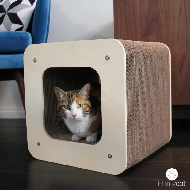 Griffoir Pour Chat Cube XL Homycat 3 Griffoir Pour Chat Cube XL Homycat – Image 3