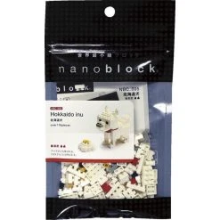 Alternative view of Nanoblock Hokkaido Dog