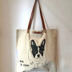 Hariet Et Rosie Tote Bag Frenchie