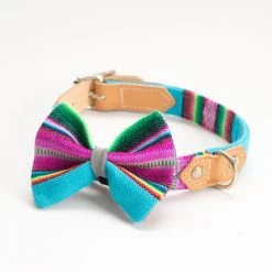 Alternative view of Hiro + Wolf Noeud Papillon Pour Chien Inca Blue