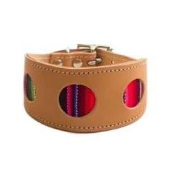 Hiro + Wolf Collier Pour Chien Cuir Et Tissu Inca Pink -dog food shop inca pink SS16 hound collar hiro and wolf web 14 444x444 7979b595 fe73 4ce7 bcaa 755f51d685f1