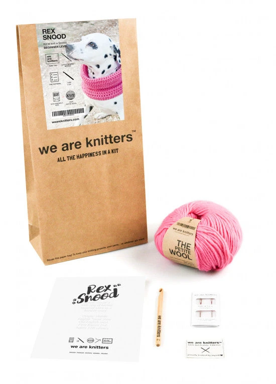 We Are Knitters Kit Snood Pour Chien Au Tricot 2 We Are Knitters Kit Snood Pour Chien Au Tricot – Image 2