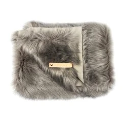 Labbvenn Couverture En Fausse Fourrure Fora