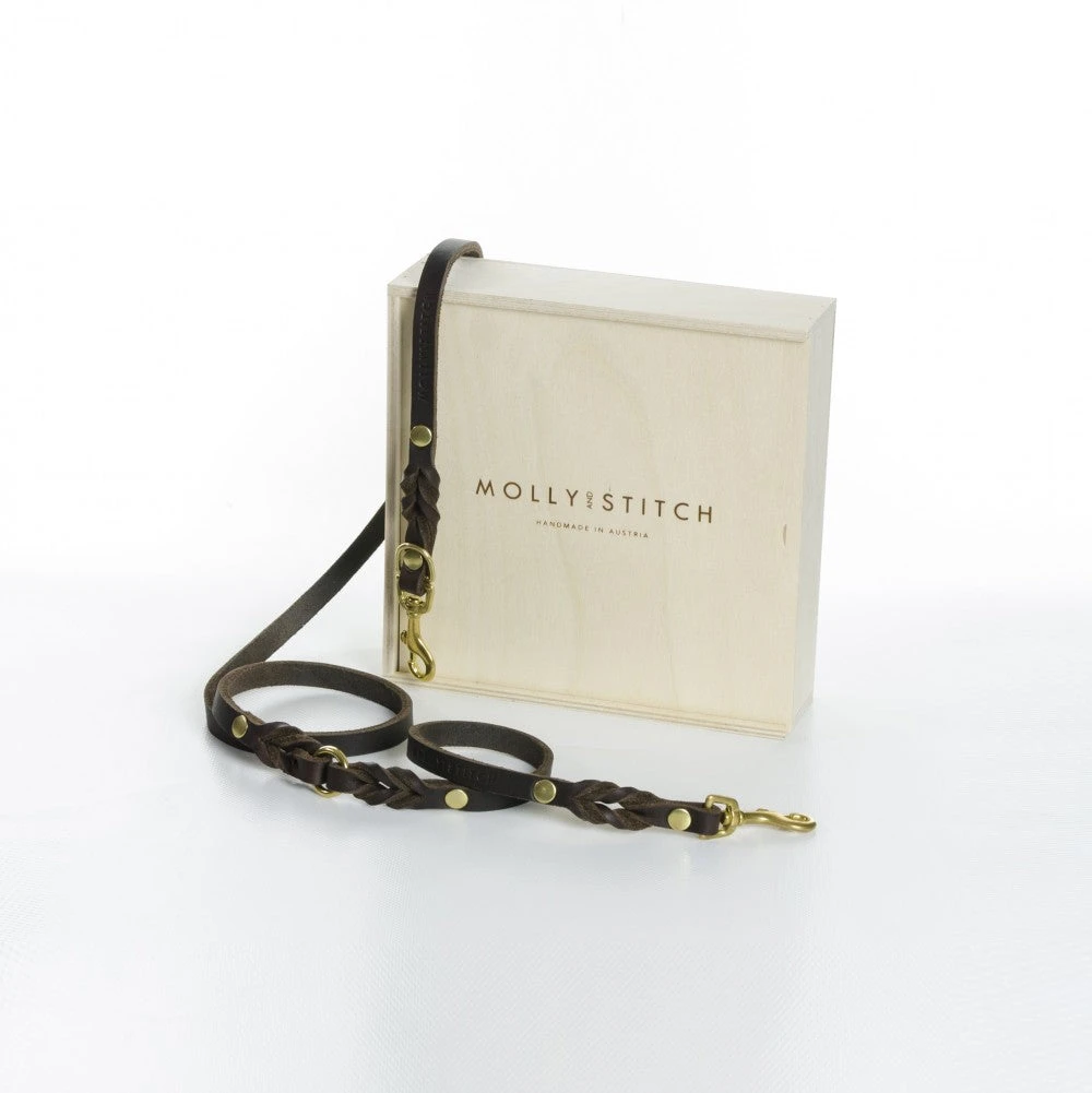 Molly And Stitch Laisse En Cuir Pour Chien Souple Réglable (2x) 3 Molly And Stitch Laisse En Cuir Pour Chien Souple Réglable (2x) – Image 3