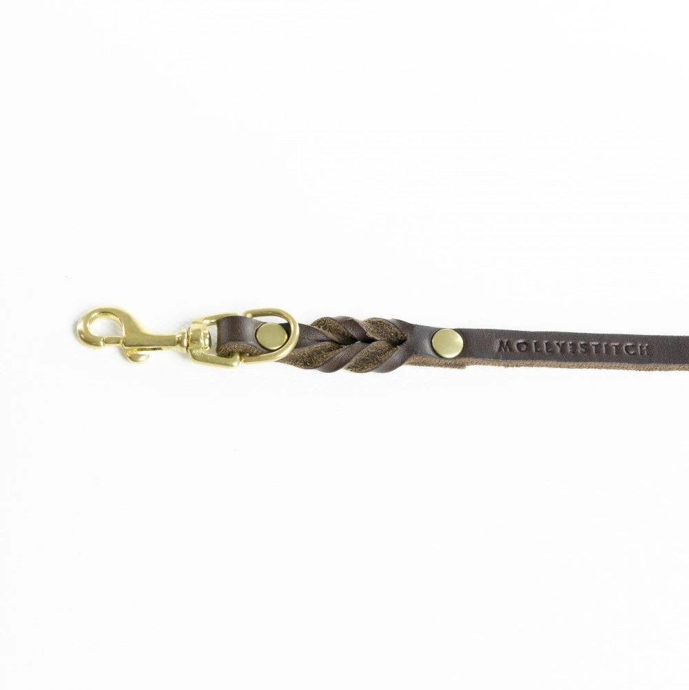 Molly And Stitch Laisse Pour Chien En Cuir Souple Simple (8 Couleurs) 8 Molly And Stitch Laisse Pour Chien En Cuir Souple Simple (8 Couleurs) – Image 8