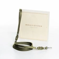 Molly And Stitch Laisse Pour Chien En Cuir Souple Simple (8 Couleurs) 25 Molly And Stitch Laisse Pour Chien En Cuir Souple Simple (8 Couleurs) -dog food shop leather sport 140 silver olive