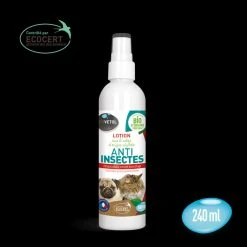 BIOVETOL Lotion Anti Insectes Bio Chats Et Chiens