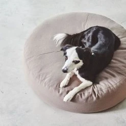 MiaCara Pouf Pour Chien Stella -dog food shop mc c01 015 03 ml sleep stella pouffe taupe momo 721