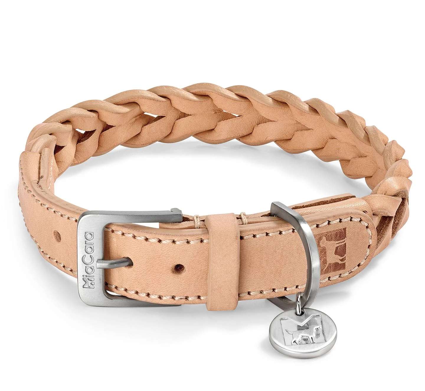 MiaCara Collier En Cuir Pour Chien Bergamo 1 MiaCara Collier En Cuir Pour Chien Bergamo