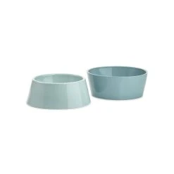 MiaCara Ensemble De Bols Design Pour Chien Doppio 8 MiaCara Ensemble De Bols Design Pour Chien Doppio -dog food shop mc c06 009 01 sm eat doppio bowl set pine
