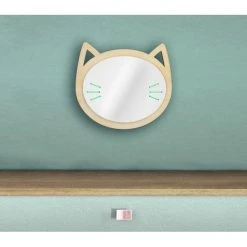 Les Petites Découpes Miroir Tête De Chat