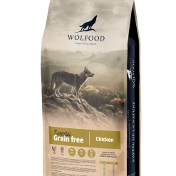 Croquettes Pour Chien Sans Céréales Wolfood Essential Poulet
