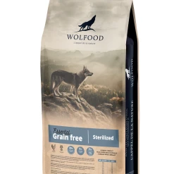 Croquettes Pour Chien Sans Céréales Wolfood Essential Sterilized
