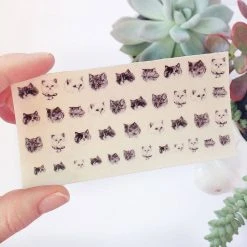 Hello Harriet Stickers Autocollant Pour Ongle ~ Chat ~ 11 Hello Harriet Stickers Autocollant Pour Ongle ~ Chat ~ -dog food shop original cat nail transfers 4