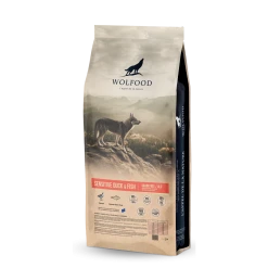 Croquettes Wolfood Chien Sensitive Canard Et Poisson