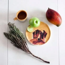 The Painter's Wife Assiette Chien Artisanale