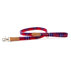 Hiro + Wolf Laisse Shuka Red Tartan