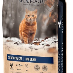 Croquettes Wolfood Sensitive Cat Low Grain