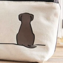 Jin Designs Trousse Chien Et Chat Jin Design -dog food shop sittingdog zipbag closeup