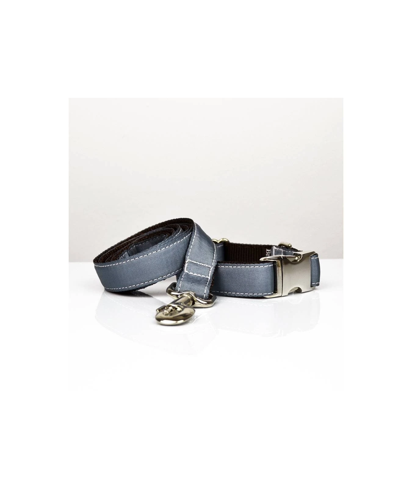 BROTT Collier Pour Chien Solid Grey 1 BROTT Collier Pour Chien Solid Grey