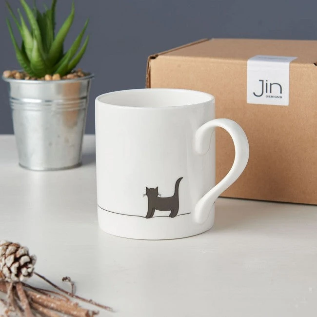 Jin Designs Tasse Chat Debout Jin Design 1 Jin Designs Tasse Chat Debout Jin Design