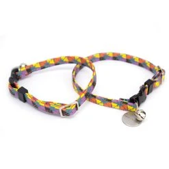 Alternative view of Hiro + Wolf Collier Pour Chat Starry Night Vegan