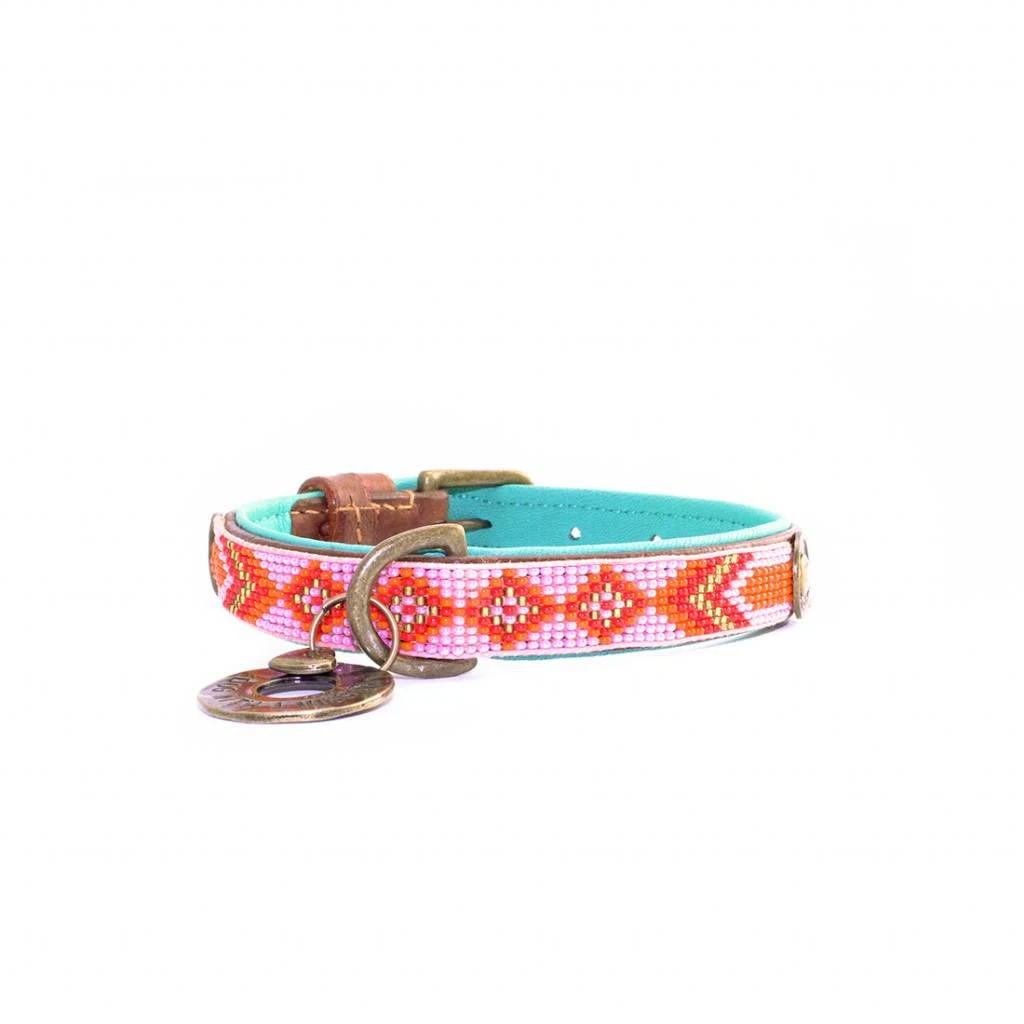 Dog With A Mission Collier En Cuir Et Perles Sweet Mae Dwam 1 Dog With A Mission Collier En Cuir Et Perles Sweet Mae Dwam
