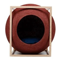 Meyou Paris Le Cube Meyou 56 Meyou Paris Le Cube Meyou -dog food shop web cat cube wood clay meyou paris front